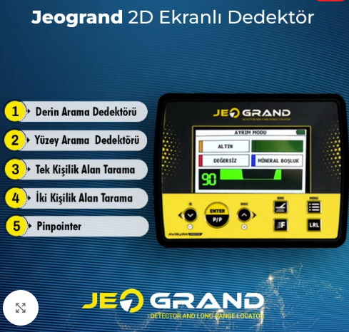 jeogrand avrupa dedektör