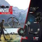 Deus 2 Dedektör 22,5cm FMF Başlık WS6 Master + FX03 Kulaklık